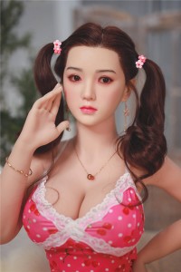 161cm Silicone head with implanted hair-HuiZi