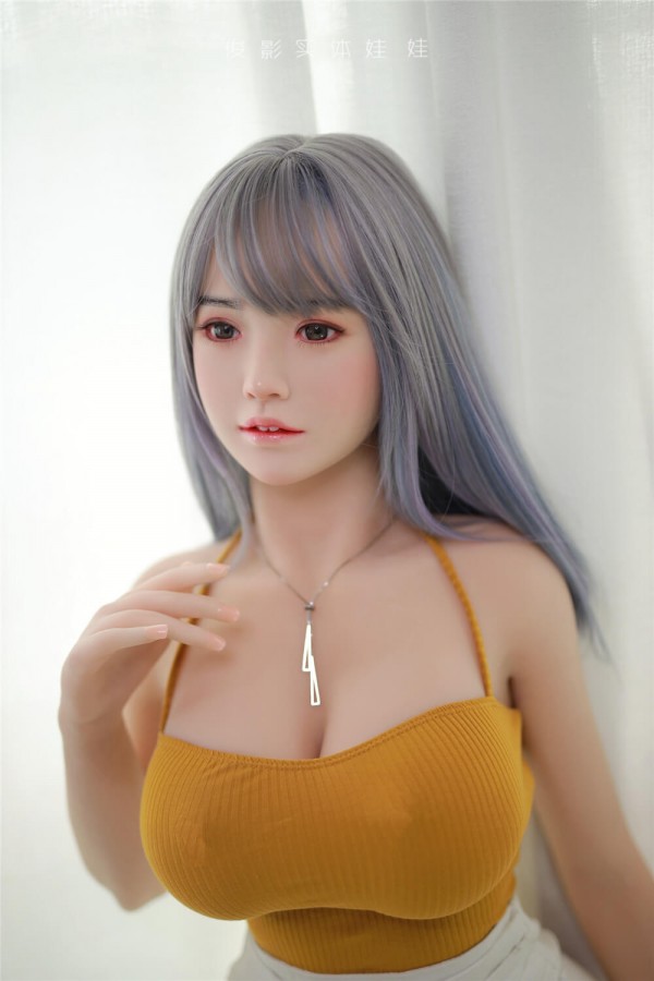 157cm Silicone Head and implanted hair -YunShu