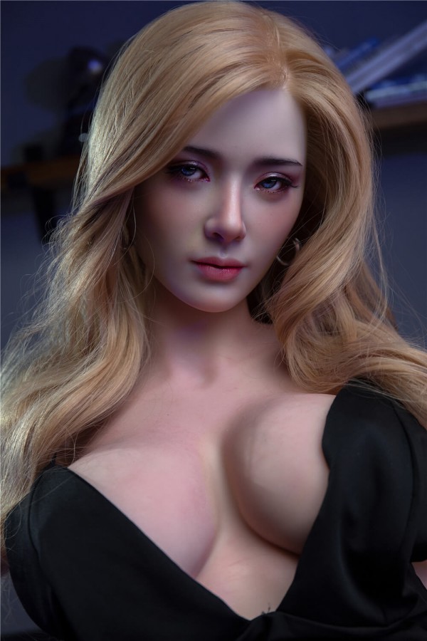 161cm Silicone Head and implanted hair Elma