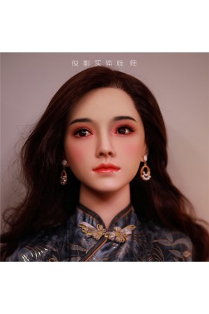 161cm Silicone Head and implanted hair XiangLan