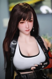 163CM  Silicone head with implanted hair-Fancy JY Sex Doll