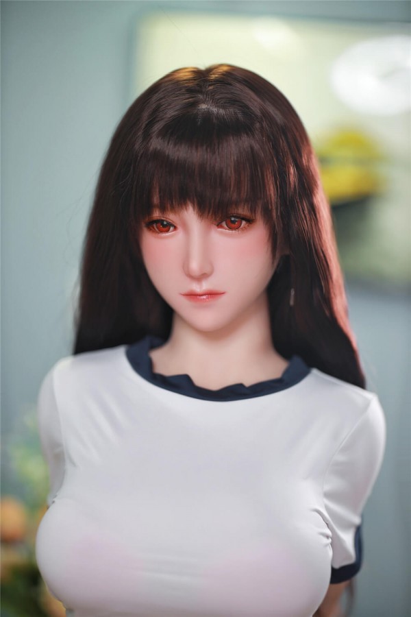 163CM  Silicone head with implanted hair-Fancy JY Sex Doll