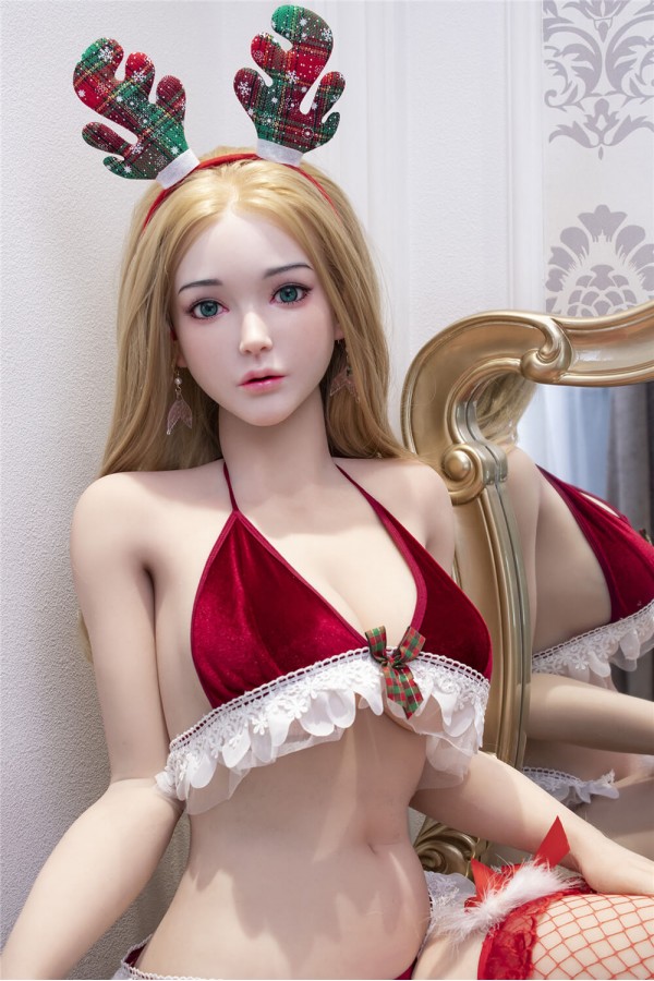 163CM  Silicone head with implanted hair-Nataly  JY Sex Doll
