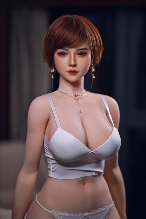 163CM  Silicone head with implanted hair-YunXi JY Sex Doll