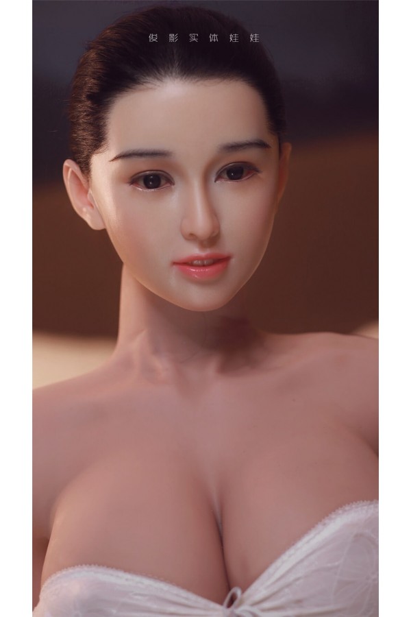 164cm Silicone Head and implanted hair Alysa