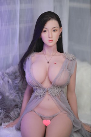 166cm Silicone head with Implanted hair Quintina