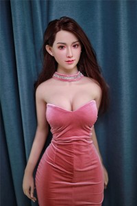 168cm Silicone head with implanted hair-Ling-1