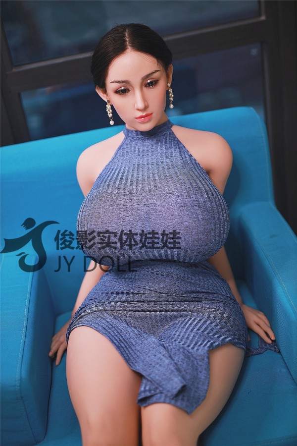 159cm Silicone head with implanted hair Laura  JY Sex Doll